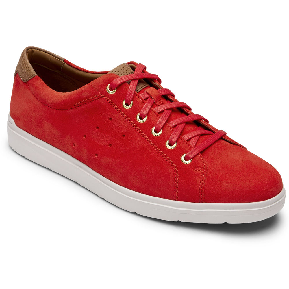 Rockport Singapore Mens Sneakers - Total Motion Lite Ltd Lace-To-Toes Red - GI5869713